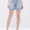 Kurze Hose | Miss Sixty Miss Sixty X Andre Saraiva Capsule Collection Gerade Jeansshorts Hellblau