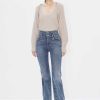 Jeans | Miss Sixty Ausgestellte Jeans Mit Hoher Taille Mittelblau