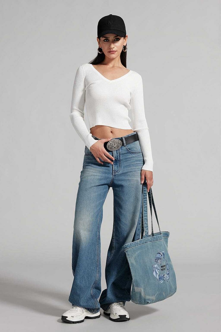 Jeans | Miss Sixty Vintage Weise Gerade Jeans Mittelblau