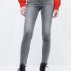 Jeans | Miss Sixty E Skinny-Jeans Aus Stretch-Modal Hellgrau