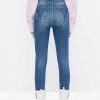 Jeans | Miss Sixty Vintage-Jeans Mit Hoher Taille Und Schmaler Passform Mittelblau