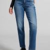 Jeans | Miss Sixty Marineblaue Vintage-Jeans Mit Gerader Passform Mittelblau