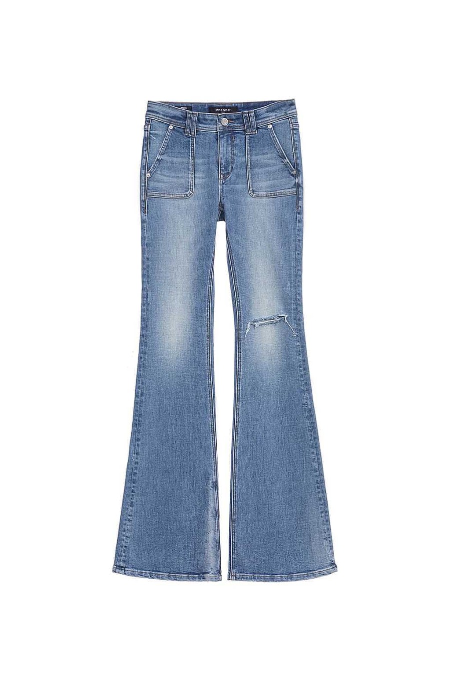 Jeans | Miss Sixty E, Leicht Ausgestellte Vintage-Jeans Hellblau