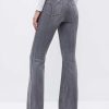 Jeans | Miss Sixty Stretchige Slim-Fit-Schlagjeans Im Retro-Stil Mit Acid-Waschung Schwarzer Nebel