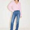 Jeans | Miss Sixty Vintage E Slim-Fit-Schlagjeans Dunkelblau