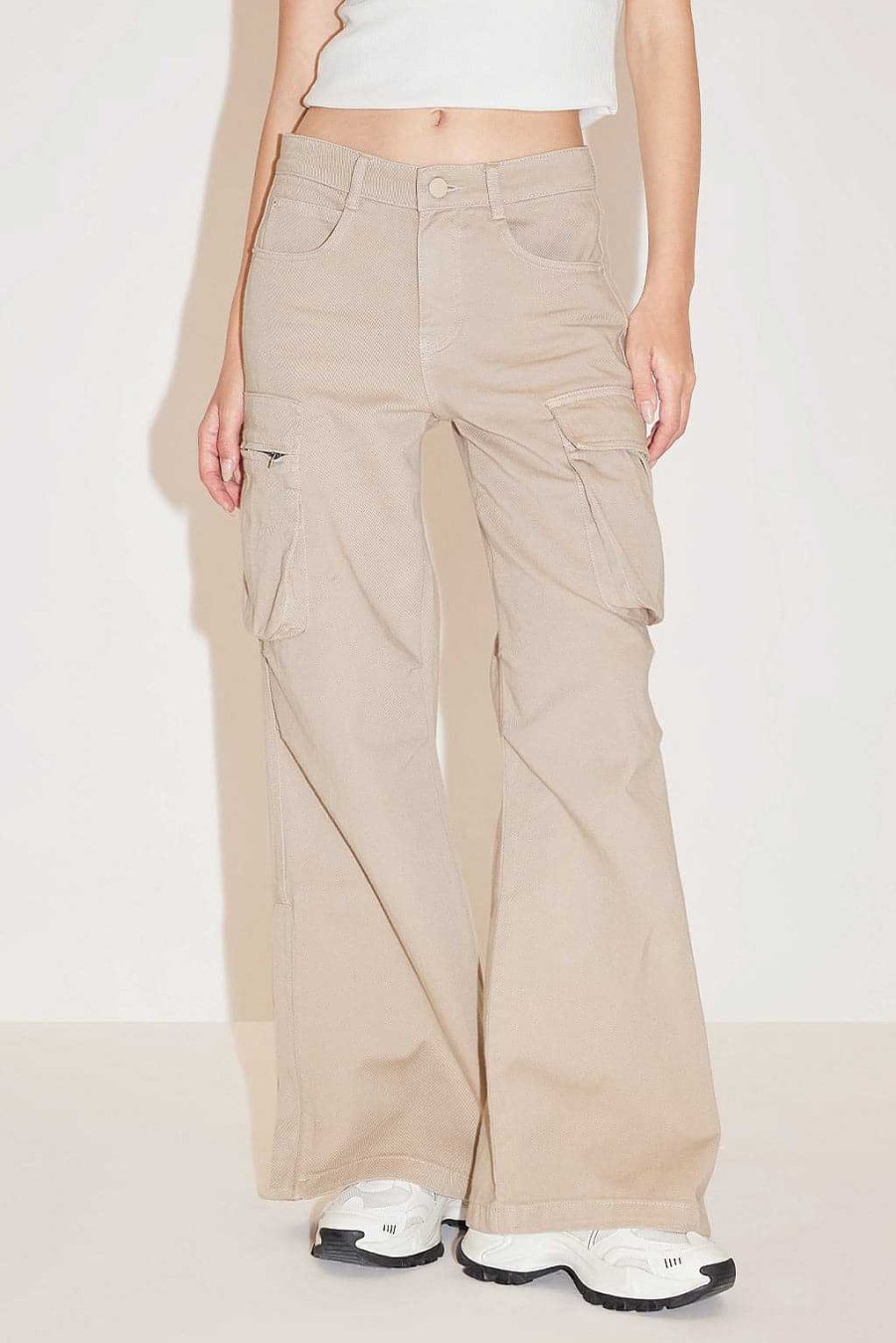 Jeans | Miss Sixty Retro Cargohose Khaki