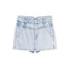 Kurze Hose | Miss Sixty E Jeansshorts Aus Leinenmischung Mit Hoher Taille Hellblau