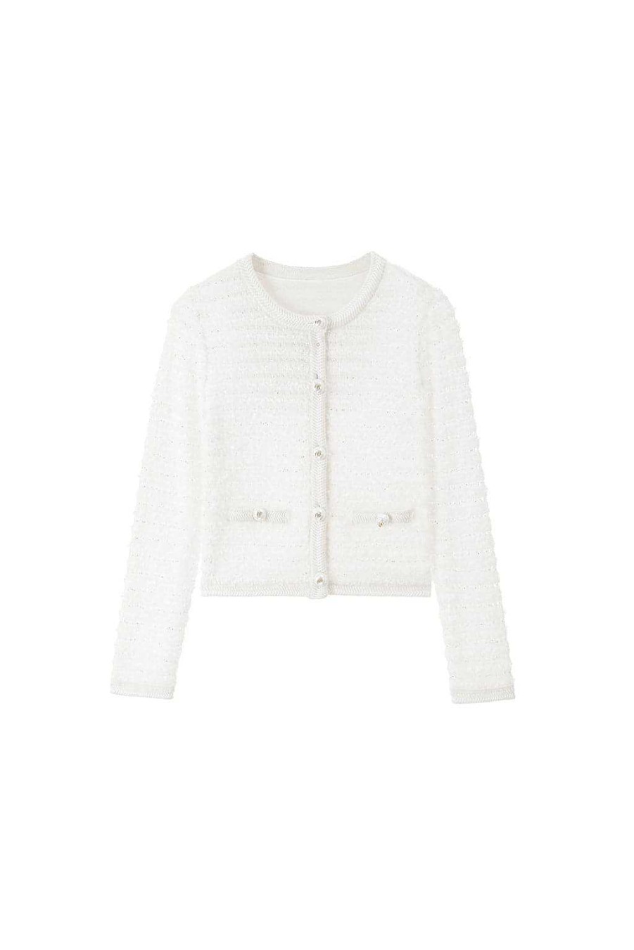 Pullover | Miss Sixty Eleganter Cardigan Aus Wollmischung