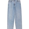 Jeans | Miss Sixty Entspannte Und Gerade Geschnittene Jeans Mit Asymmetrischer Taille Mittelblau