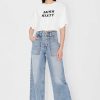 Jeans | Miss Sixty Stilvolle Jeans Mit Hoher Taille Und Gerader Passform Mittelblau