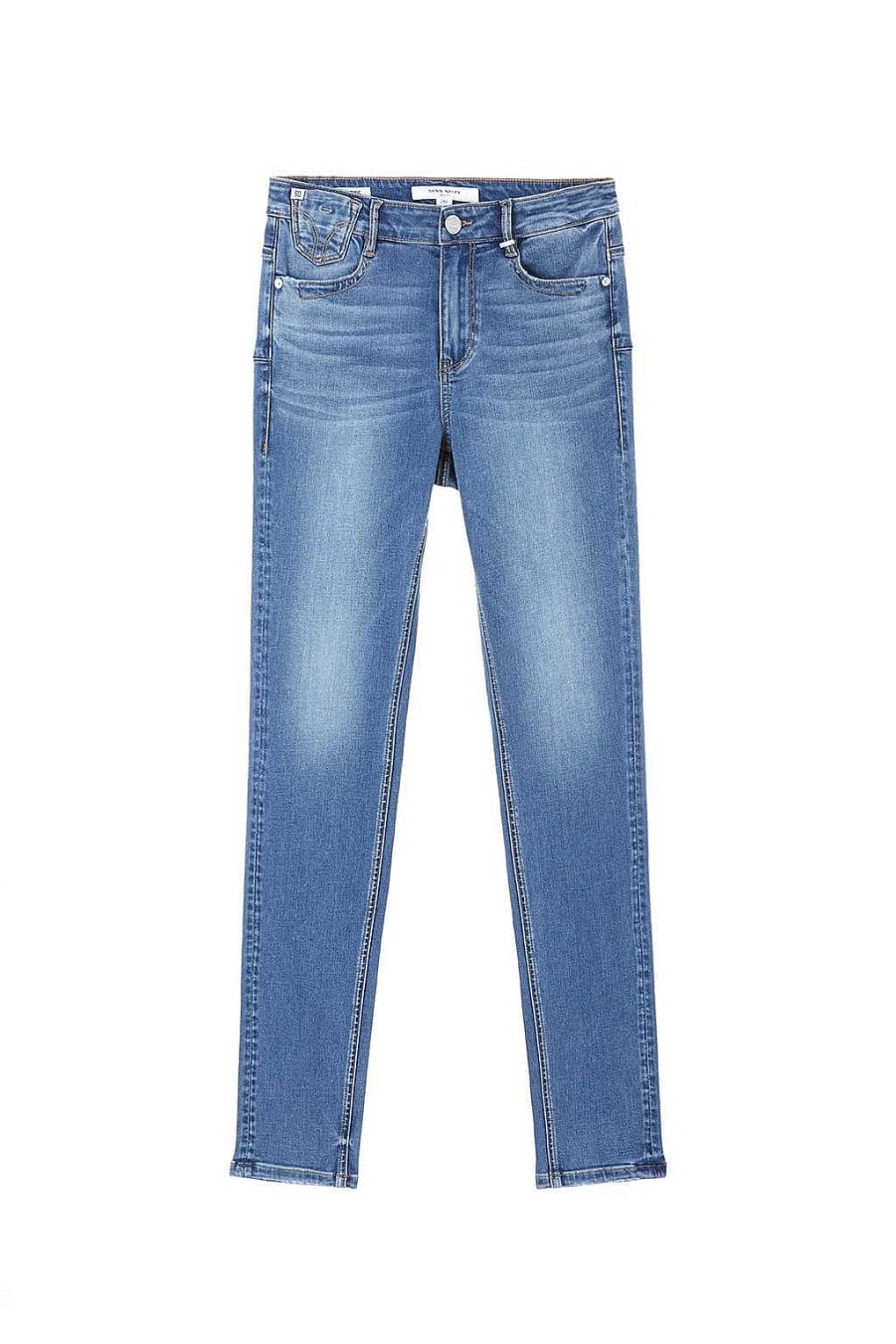 Jeans | Miss Sixty Stilvolle Slim-Fit-Jeans Aus Acetat Dunkelblau