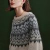 Pullover | Miss Sixty Mohair-Strickpullover Im Falkland-Vintage-Stil Mit Rundhalsausschnitt Kamel