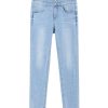 Jeans | Miss Sixty Slim-Fit-Jeans Mit Hoher Taille Hellblau