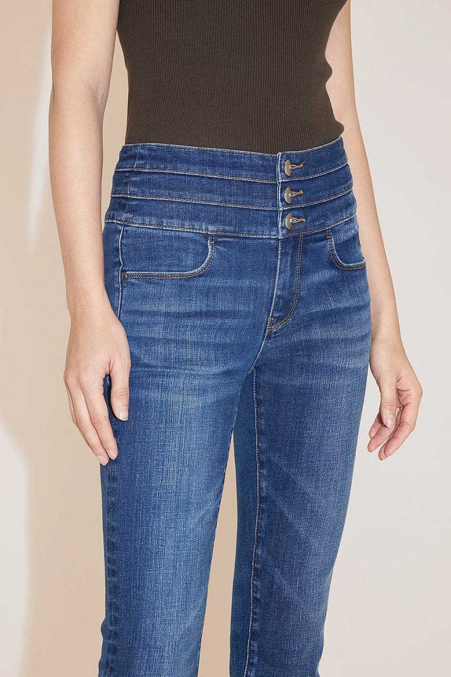 Jeans | Miss Sixty E Jeans Mit Hoher Taille Dunkelblau