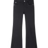 Jeans | Miss Sixty Slim-Fit-Schlitzjeans Im Vintage-Patchwork Schwarz